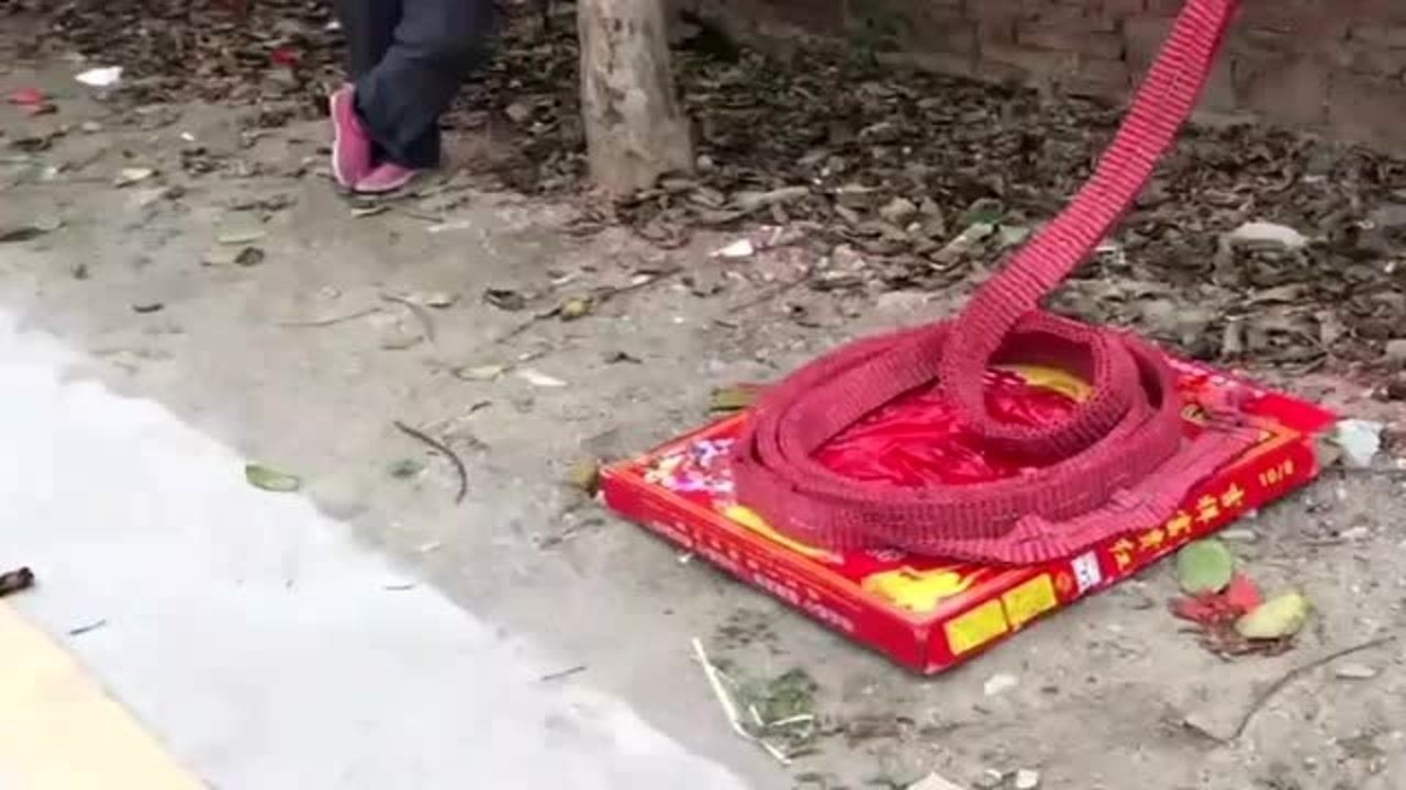 潮汕拜老爷习俗，土豪放鞭炮，很多人没看过的！_腾讯视频