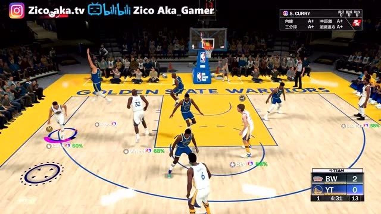 nba2k20库里过人招式教学(nba2k20手机版过人技巧教学)