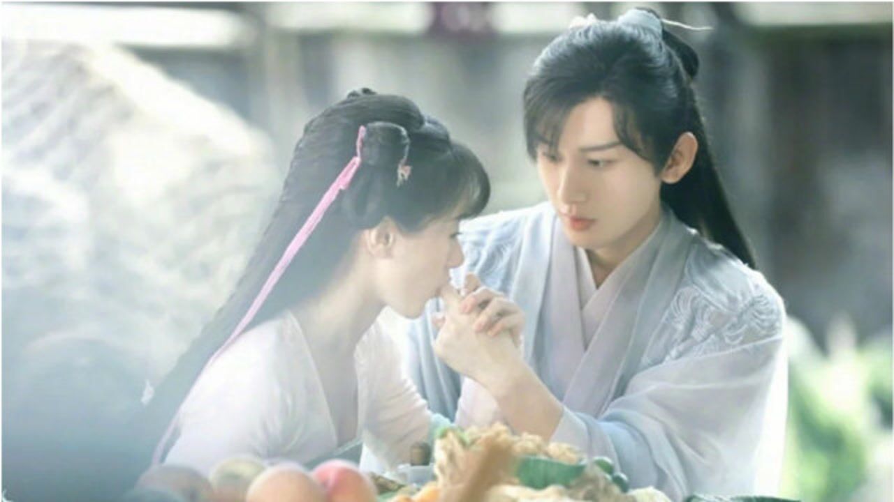 《琉璃》花絮:成毅袁冰妍现场对吻戏,被这一幕甜齁了!_高清1080P在线观看平台_腾讯视频