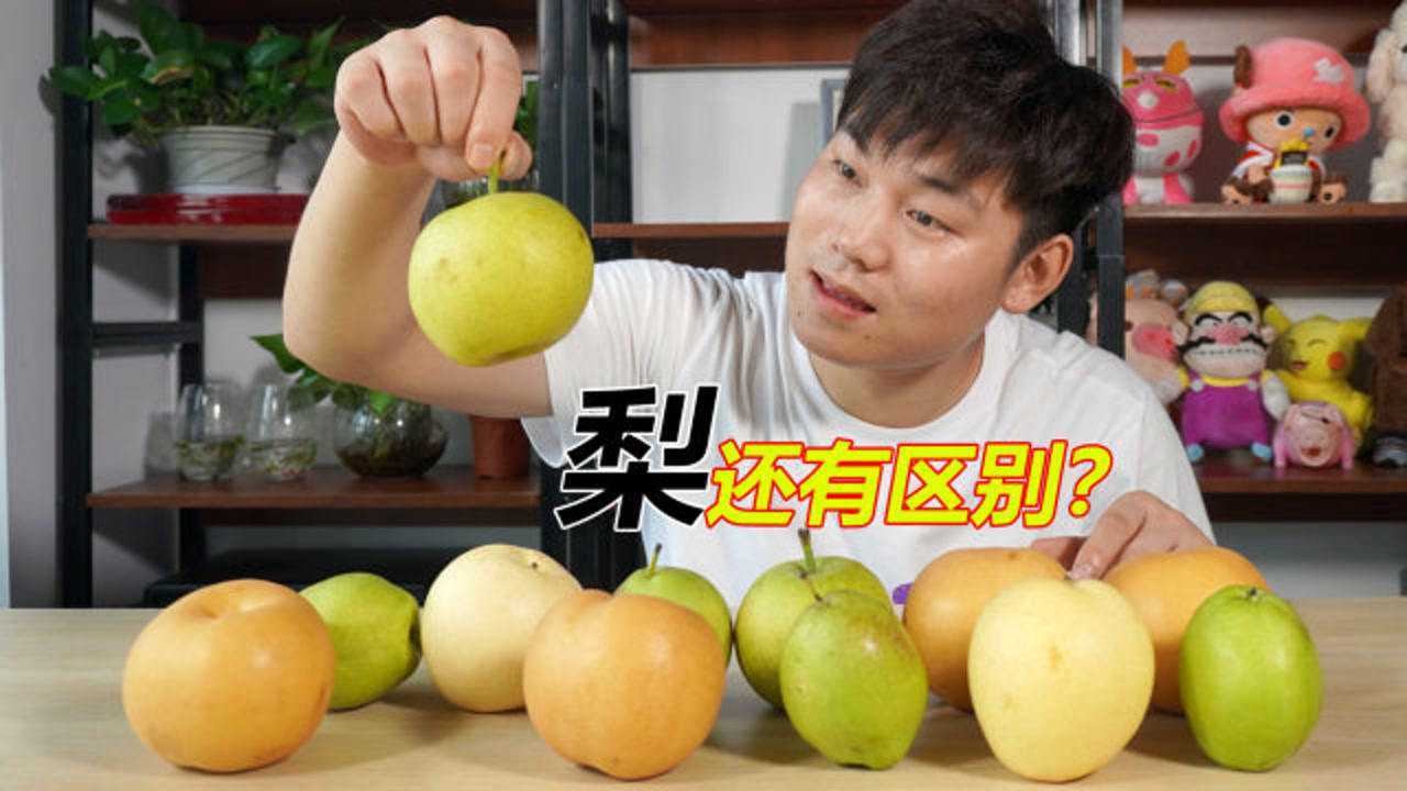 网红果蔬开箱测评_梨和梨的区别有多大?小伙吃过后直呼这么多年的梨白吃了!_高清1080P在线观看平台_腾讯视频