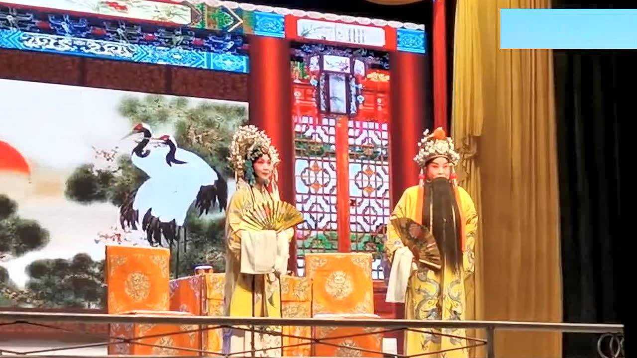 晋剧名家栗桂莲郝翠香老师同台演出听得过瘾