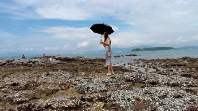 惠州巽寮湾,感受海边风景,火辣辣的太阳也挡不住我行动的脚步