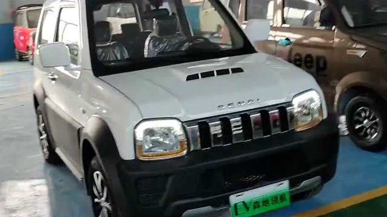 森地领航越野吉普车油电两用动力十足不用证