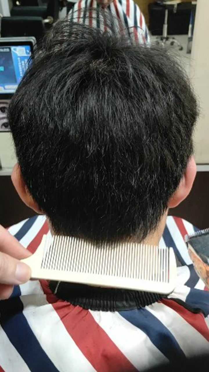 一分钟教你如何推好后枕骨头发