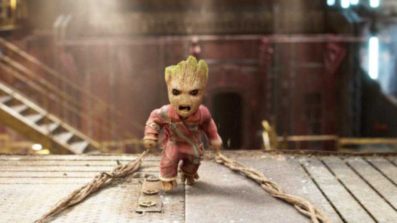 漫威格鲁特终极形态有多恐怖和奥丁一个水平碾压灭霸没商量