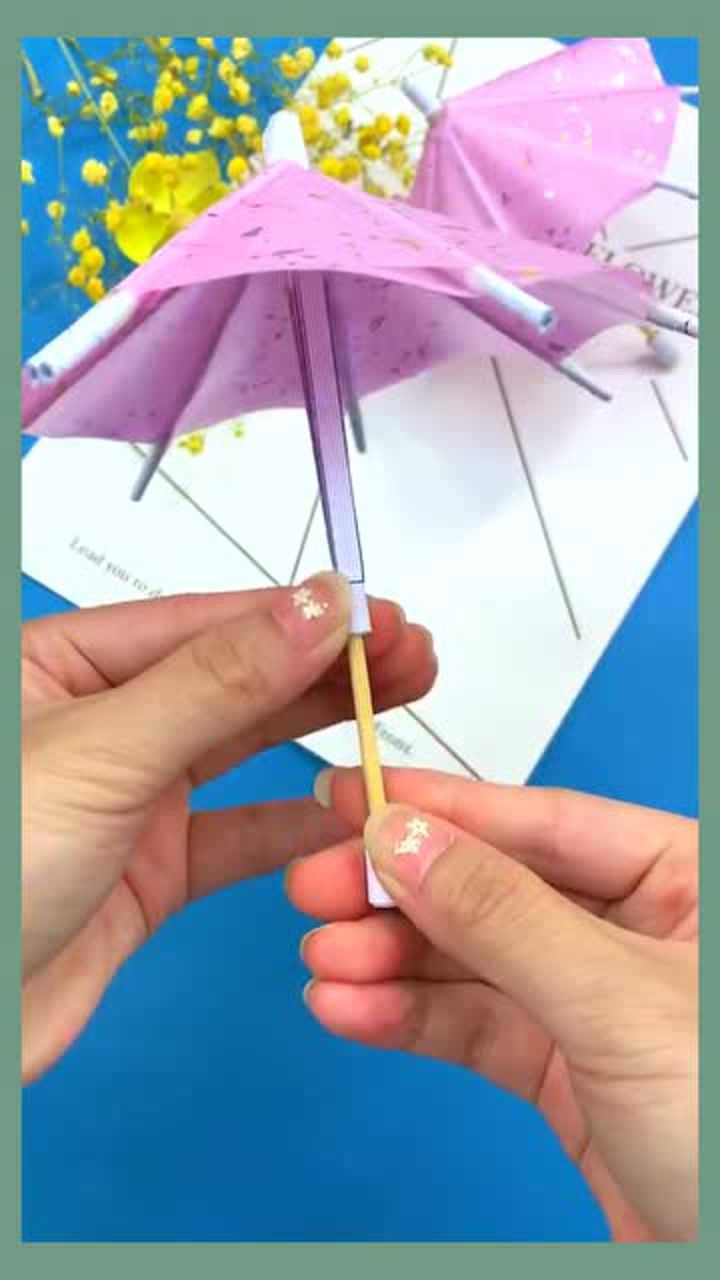 雨伞制作过程图片
