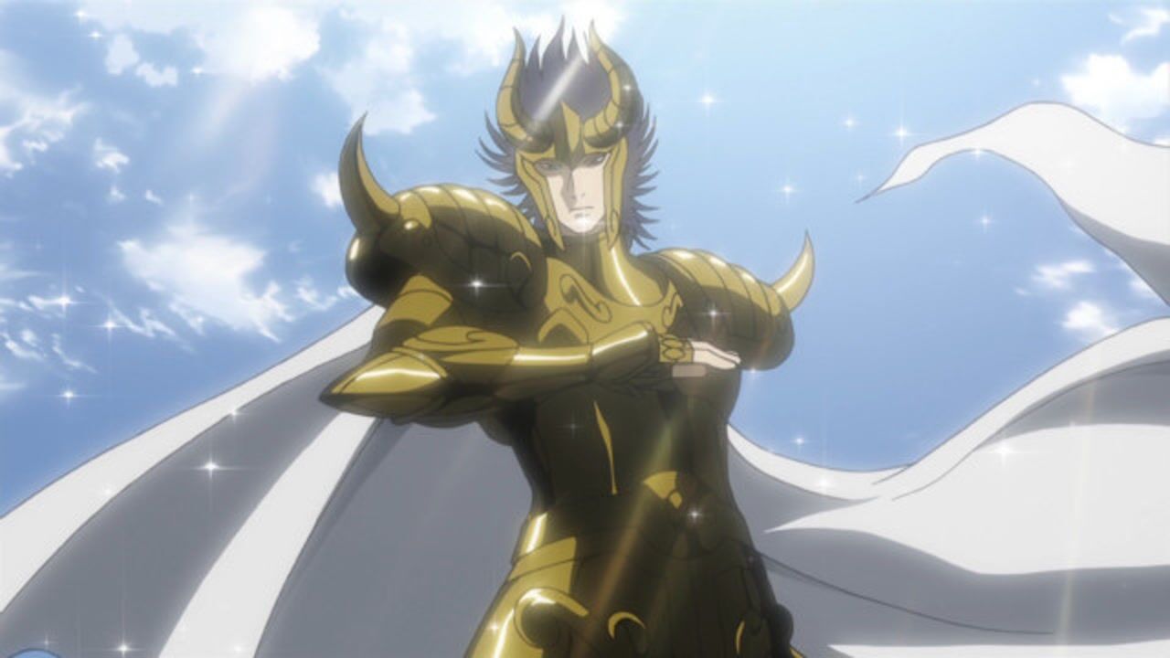 圣斗士星矢:黄金圣斗士摩羯座,人剑合一,无剑胜有剑