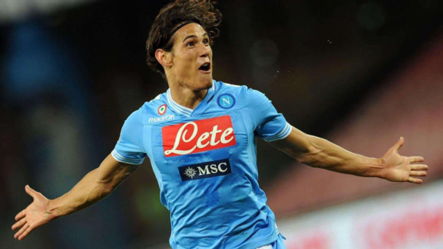 那不勒斯时期的卡神卡瓦尼 进球如探囊取物