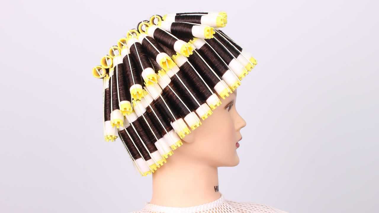 烫发技术——伞型杠