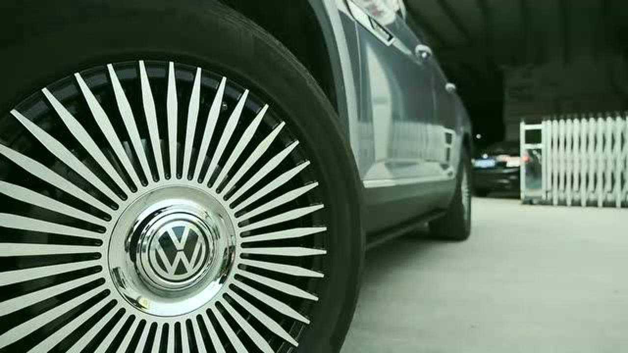 大众途昂l升级改装19寸网红悬浮款锻造轮毂