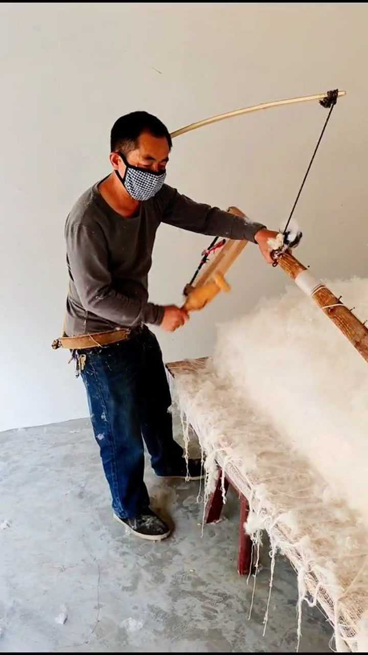 弹棉花,几代人的记忆