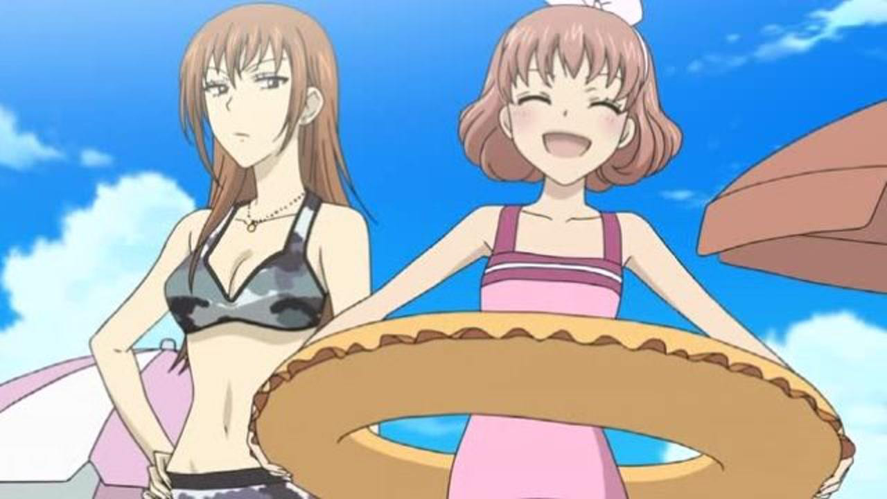 奈奈生换上泳衣,巴卫都看直眼了,这也太可爱了吧