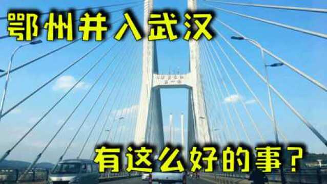 鄂州迟早并入武汉?这4点让你认清现实!网友:赶快去买房