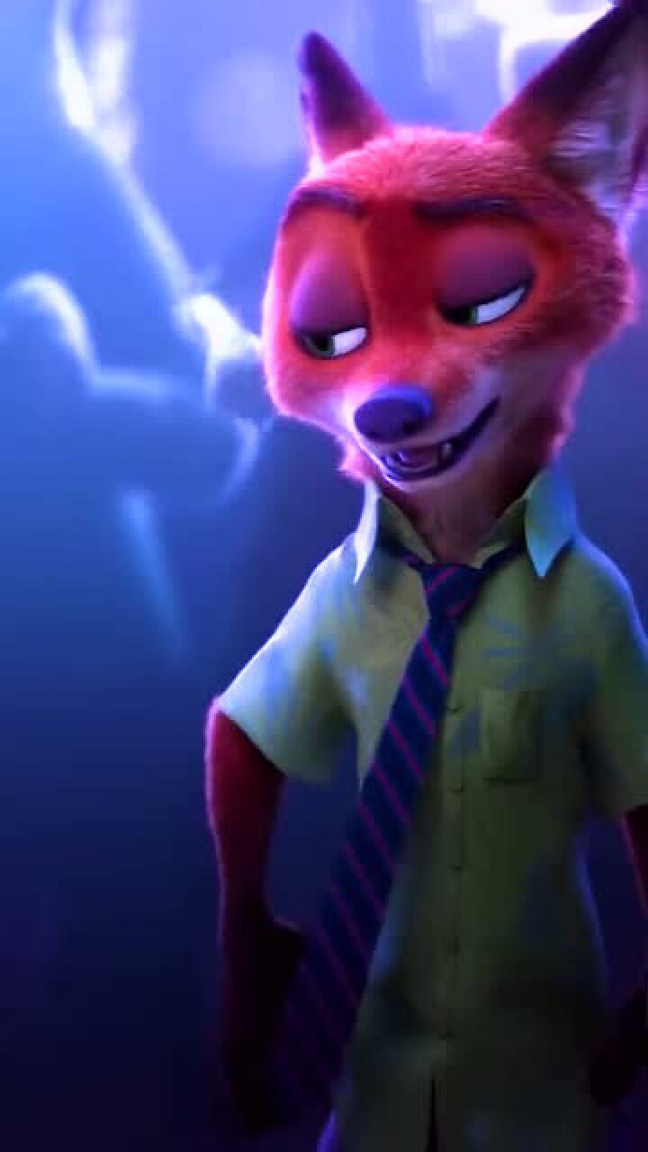 疯狂动物城,痞帅的一只狐狸,迪士尼最帅王子尼克狐