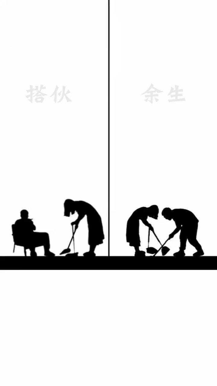 错过那个陪你余生的人,只能搭伙过日子了!