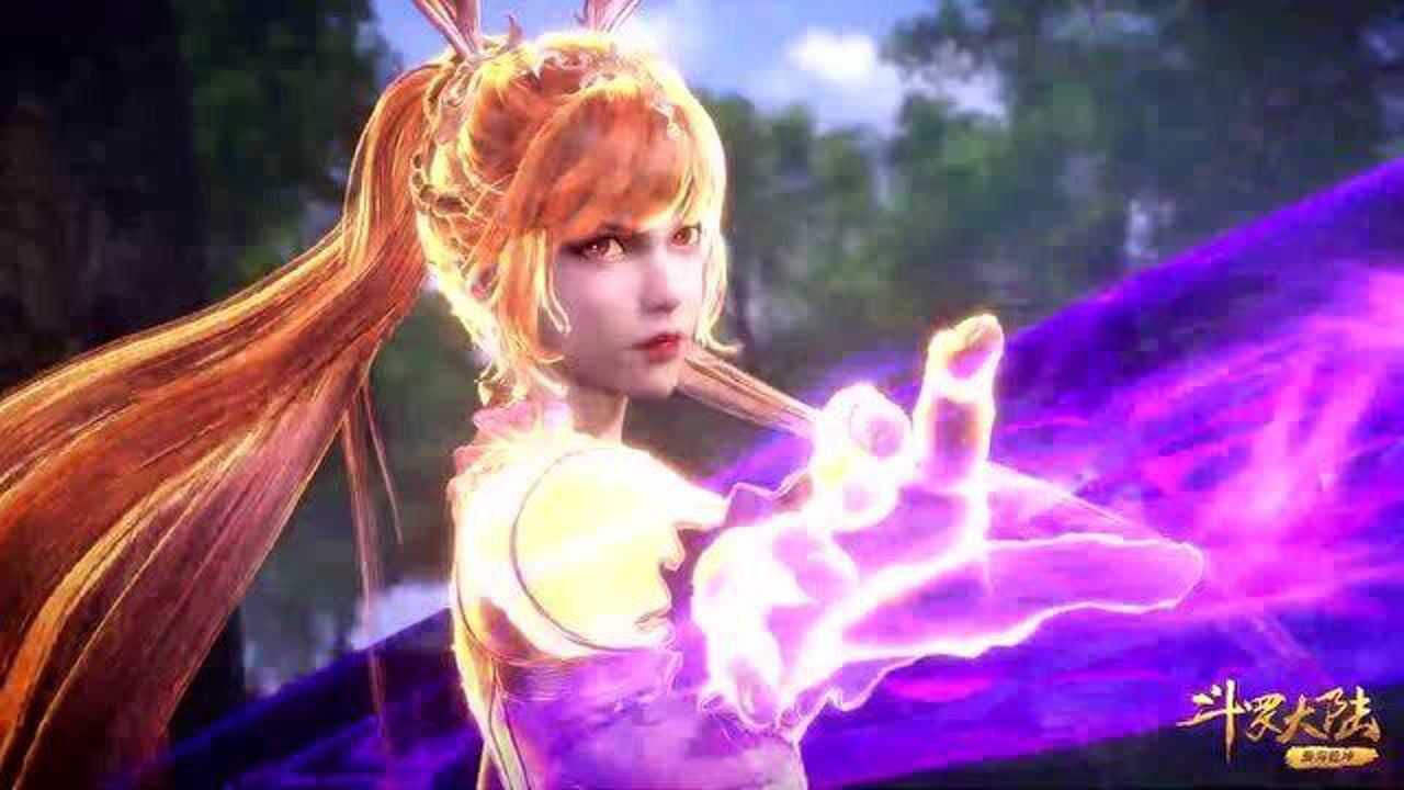 斗罗大陆小舞施展无敌金身这金刚芭比的颜值可还行