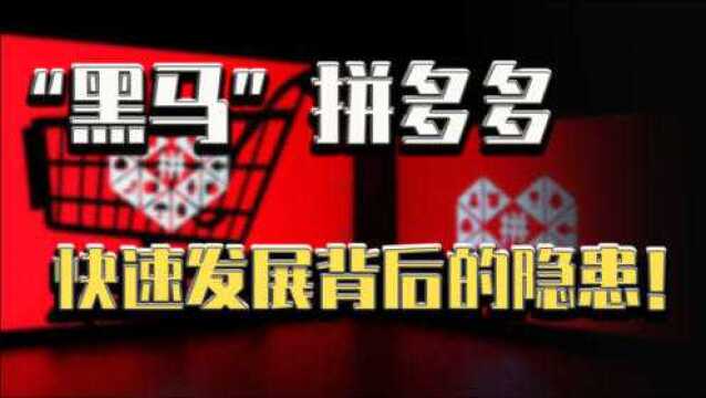 三亿人都在骂的拼多多,近年来迅猛发展,这背后又有怎样的隐患?