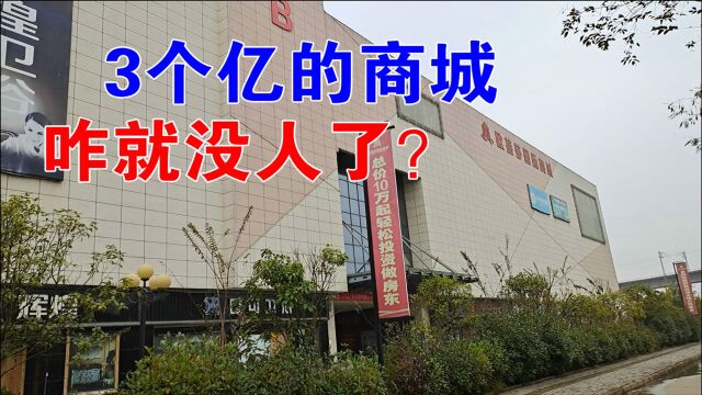 湖北大冶这个商城2014年开业,耗资3个亿,如今为何没人了