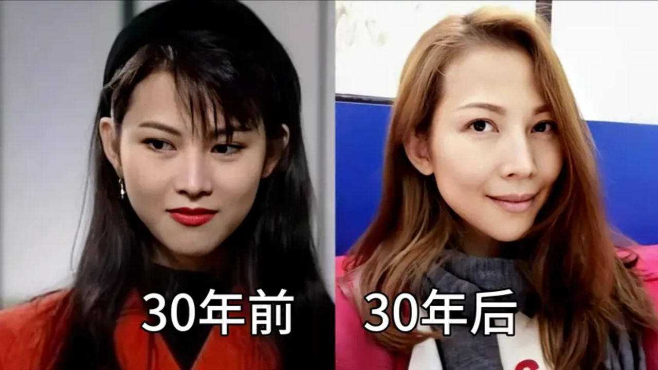 25位女明星今昔颜值对比蔡少芬暴瘦刘晓庆不老