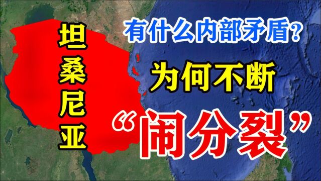 地处非洲的坦桑尼亚,为何一直“闹分裂”?内部矛盾有多复杂?