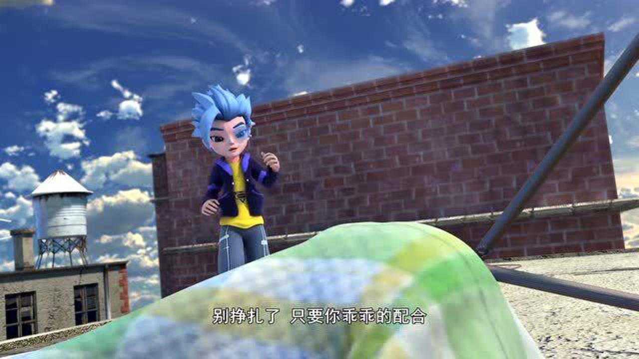 超能小星探小贝抓捕神秘生物小怪物发怒进化变得更丑了