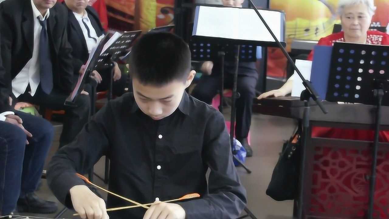 扬琴独奏(古道行)松北区实验中学-李艾轩