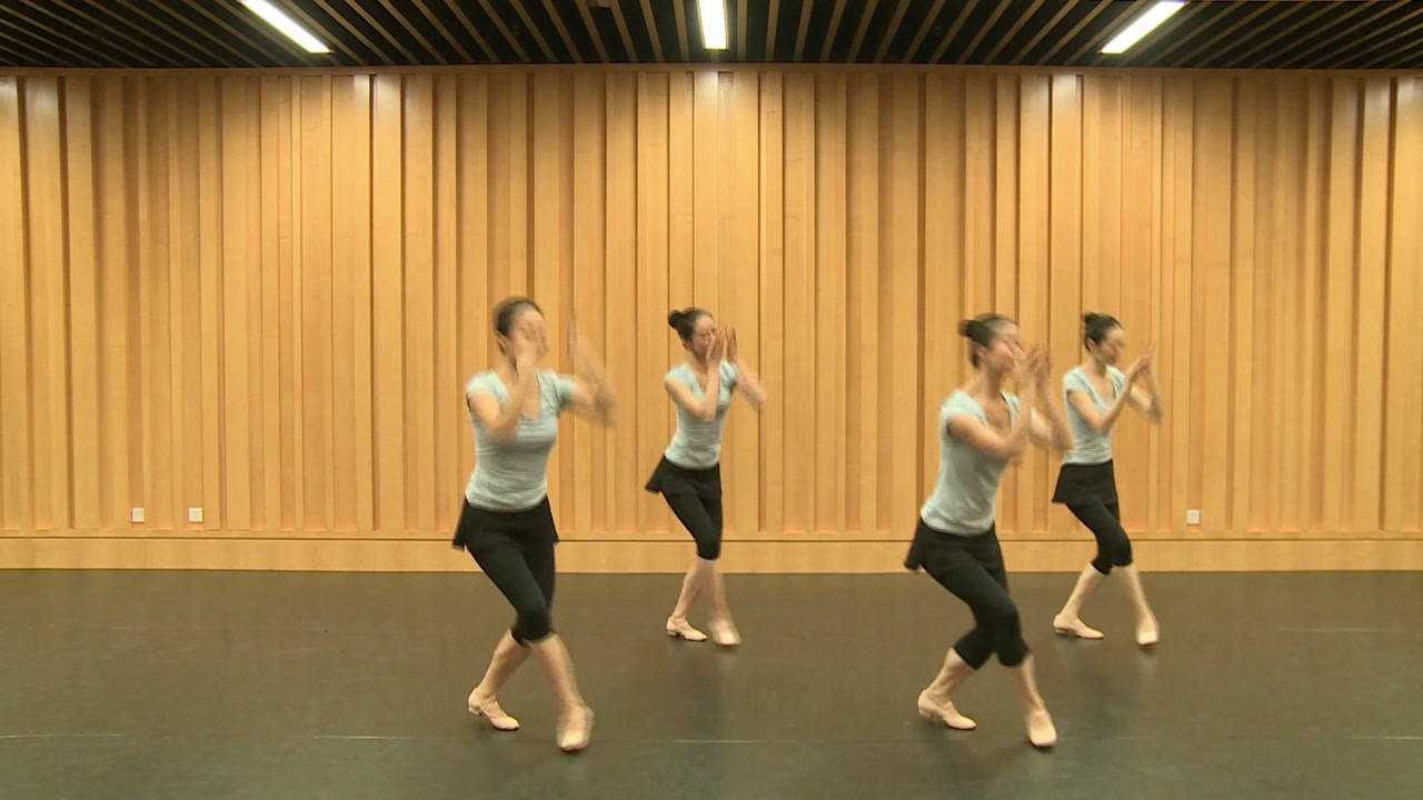 中国舞蹈家协会舞蹈考级第五级吹泡泡舞蹈教学舞蹈考级中国舞考级第四