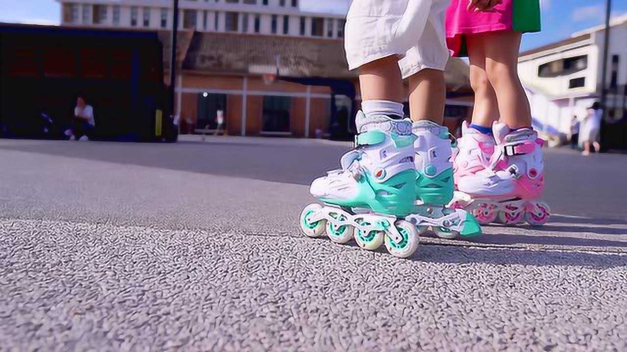 rw新款儿童入门轮滑鞋—萌萌兔_腾讯视频