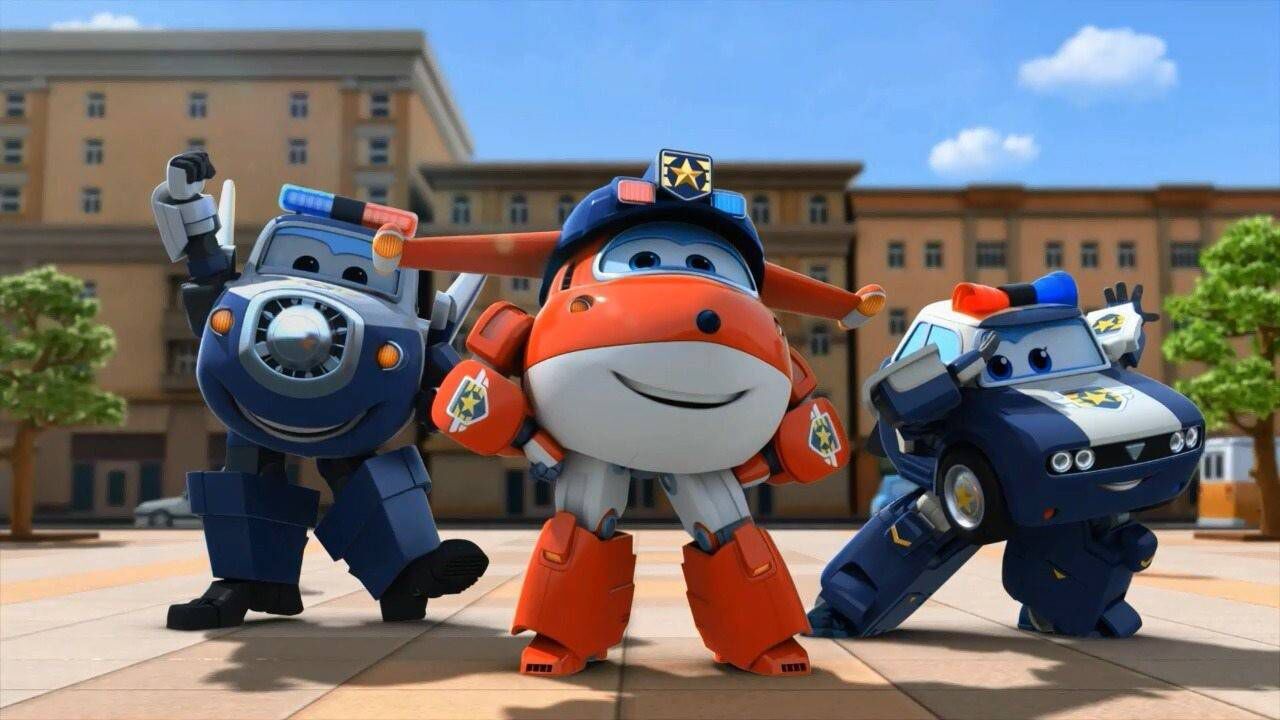 超级飞侠:包警长率领超级警卫队,来莫斯科地铁站支援乐迪找篮子