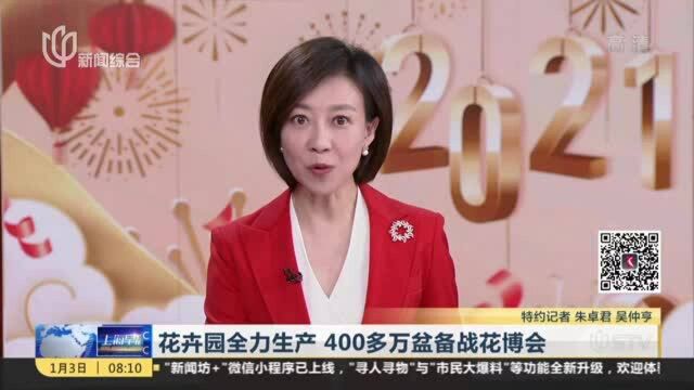 花卉园全力生产 400多万盆备战花博会