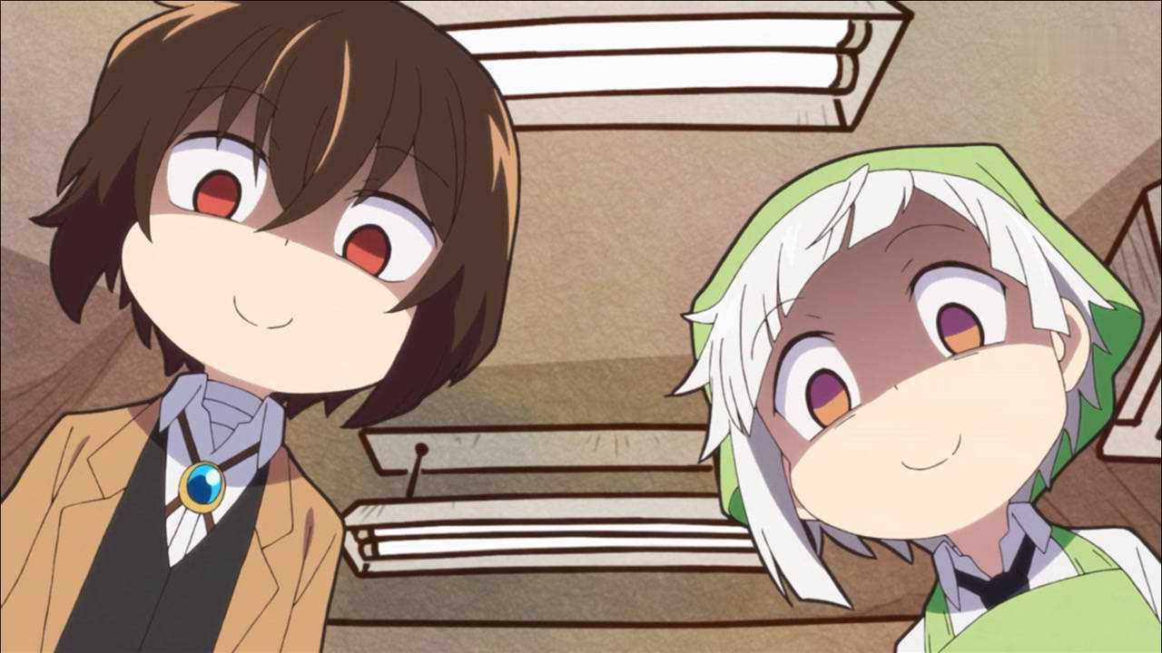 q版太宰治和敦也太可爱了吧