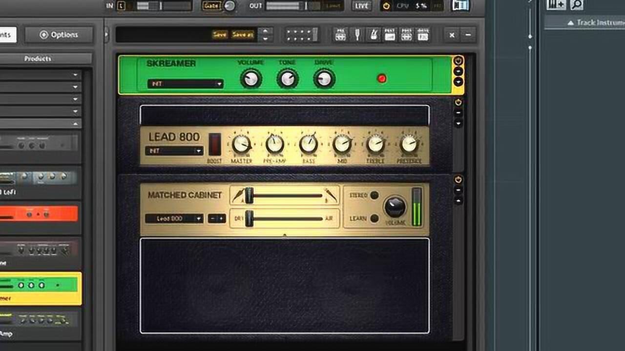 guitar rig5如何做失真solo音色5