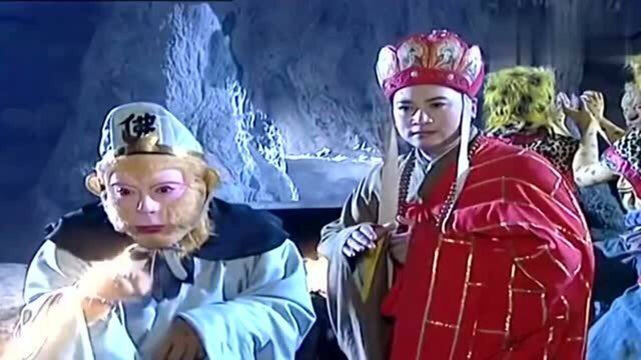 西游记续集悟空制服妖怪最后八戒一把火烧了很厉害