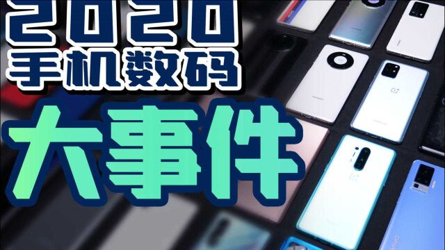 「小白」魔幻2020 手机数码大事件:路途坎坷 斗志昂扬