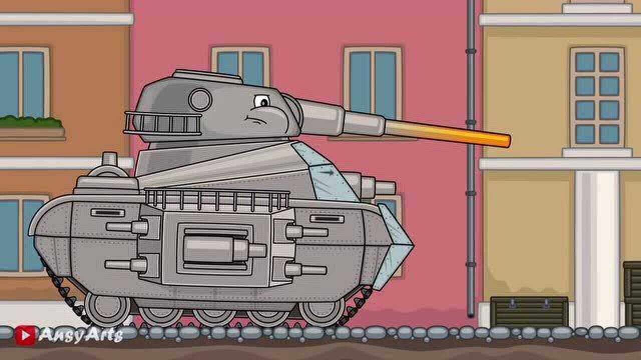 坦克世界动画:利维坦 vs 钢铁巨鼠