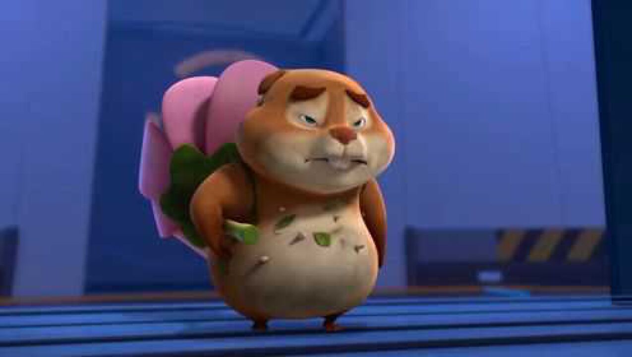 熊出没洞洞幺为了完成任务掉进荆棘这倒霉样子天才威都看呆