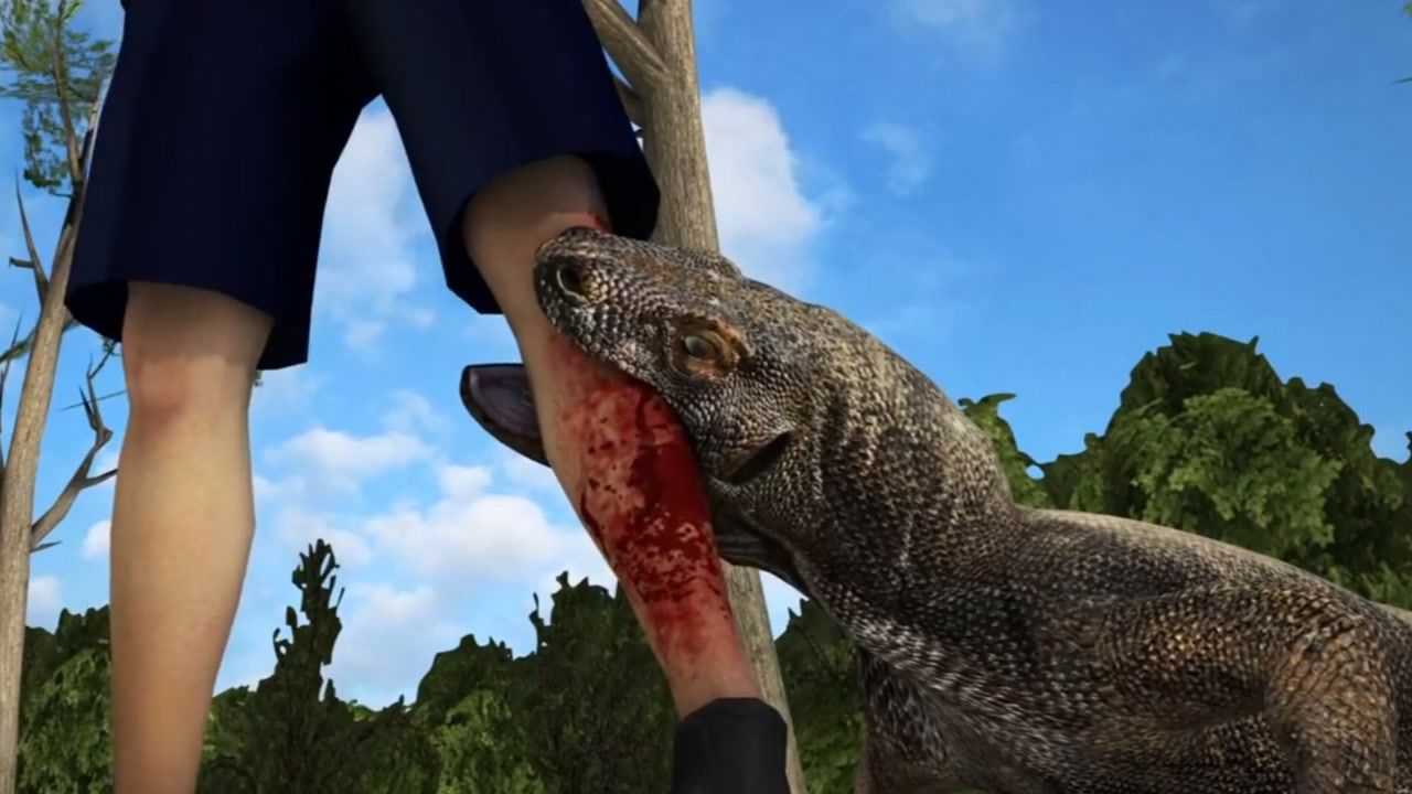 人被科莫多巨蜥咬一口后果有多严重看看他的下场