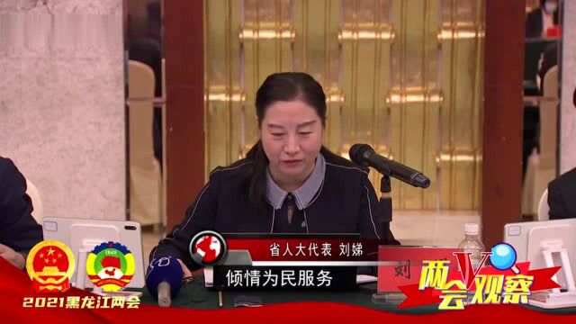 两会V观察丨省人大代表刘娣:建立人民满意的服务型政府