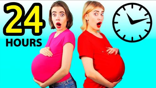 美女体验24小时孕妇生活，连觉都睡不安稳！网友：看完心疼孕妈