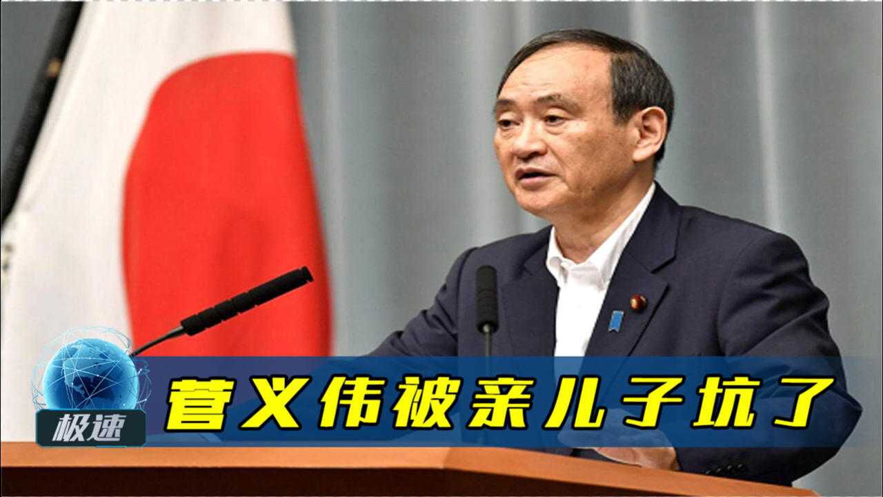 实力"坑爹,菅义伟被卷入贪腐丑闻,这次栽倒在亲儿子手里