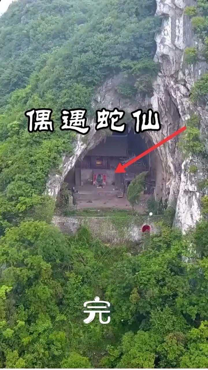 蛇仙庙图片