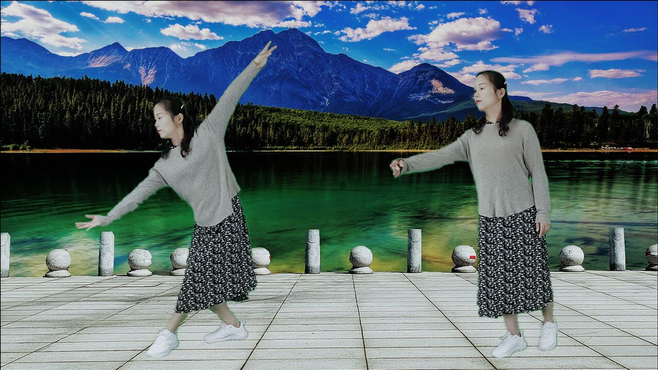 那拉提的养蜂女正面舞蹈完美拉伸秀出你的好身材