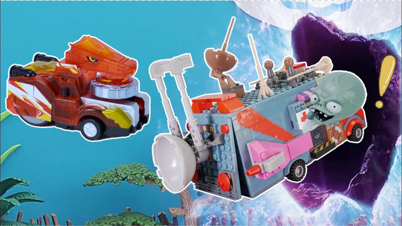 僵尸博士乘坐潘妮的时光机 穿越回恐龙时代寻找霸王龙_高清1080p在线