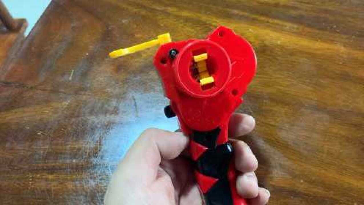 爆甲战陀发射器拆解换绳操作说明