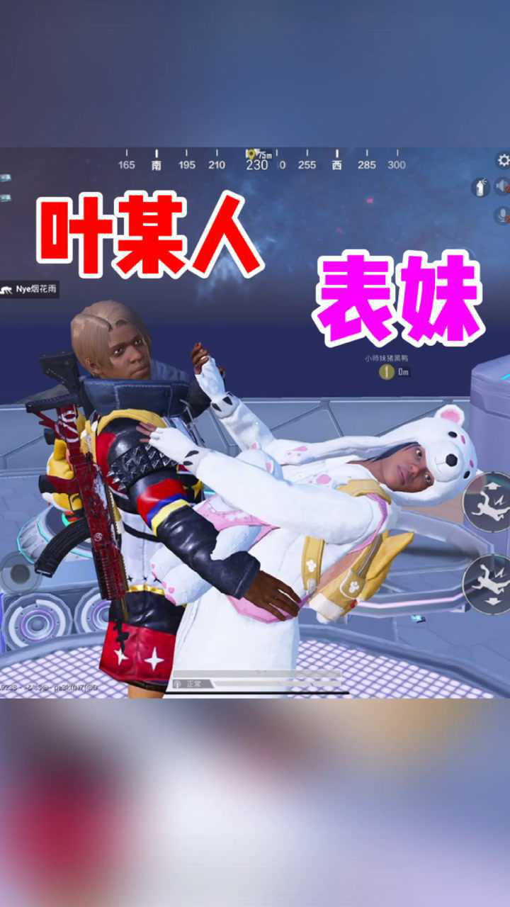 和平精英叶某人体验服新版本飞艇派对凤舞九天