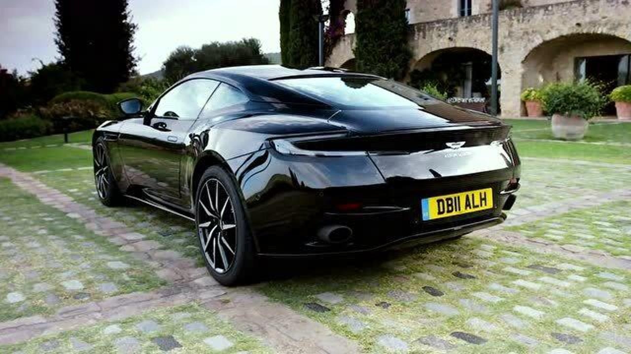 阿斯顿马丁db11黑武士版 独特完美英伦魅力 动力十足_腾讯视频