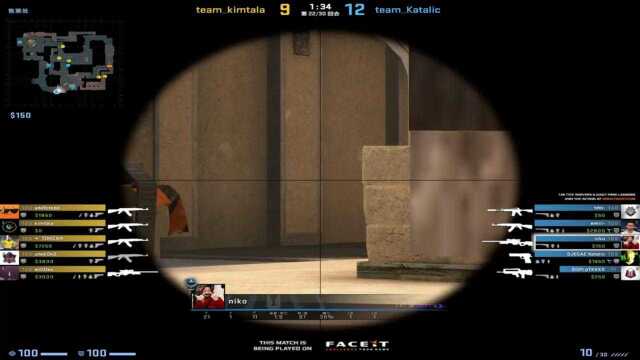 csgo:夜店之王niko五杀集锦!