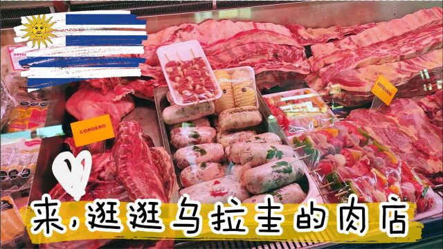 84 逛逛乌拉圭的肉店 乌拉圭牛肉 劳拉LaraRen