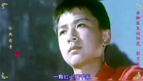 1975年电影《红雨》的主题曲《赤脚医生向阳花》郭兰英演唱