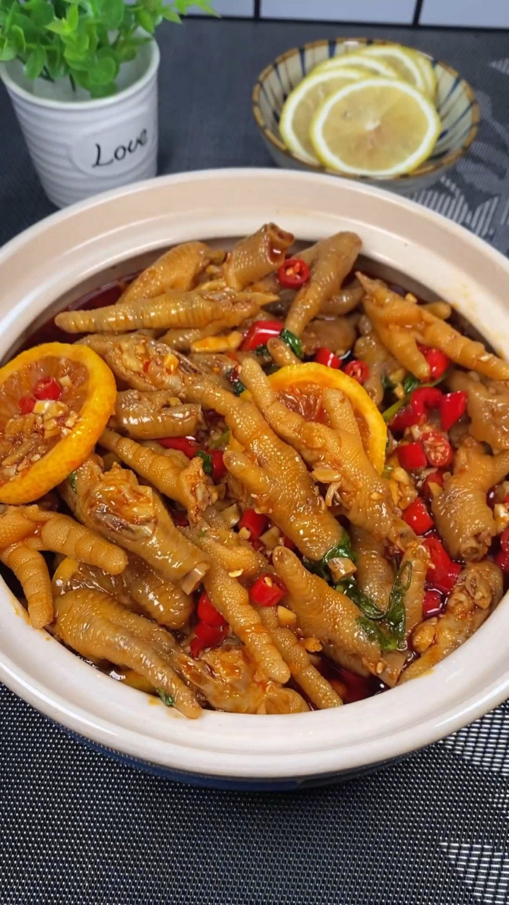 泰式酸辣柠檬鸡爪